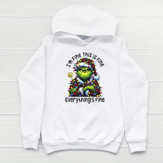 Grinch "Everything's Fine" Hoodie