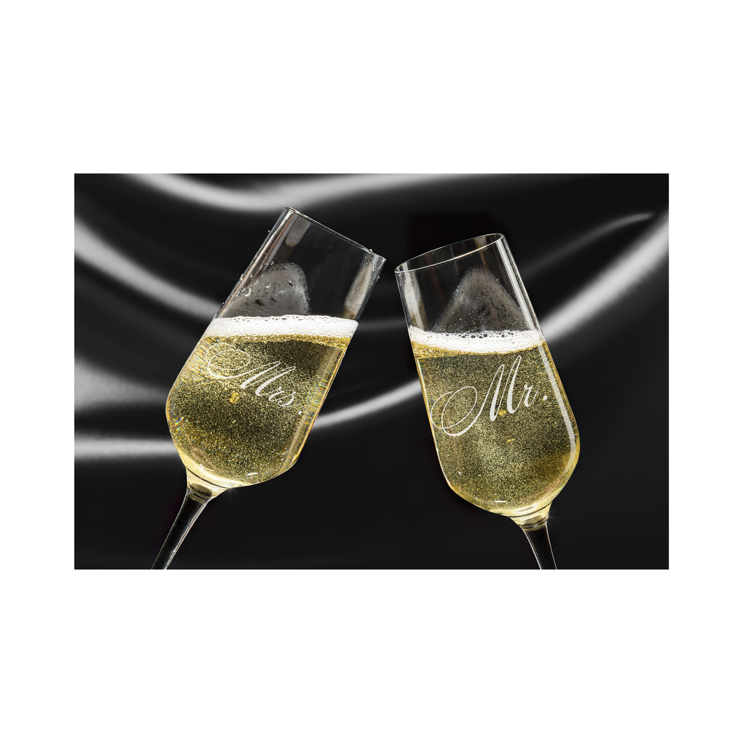 Customized Champagne Flutes