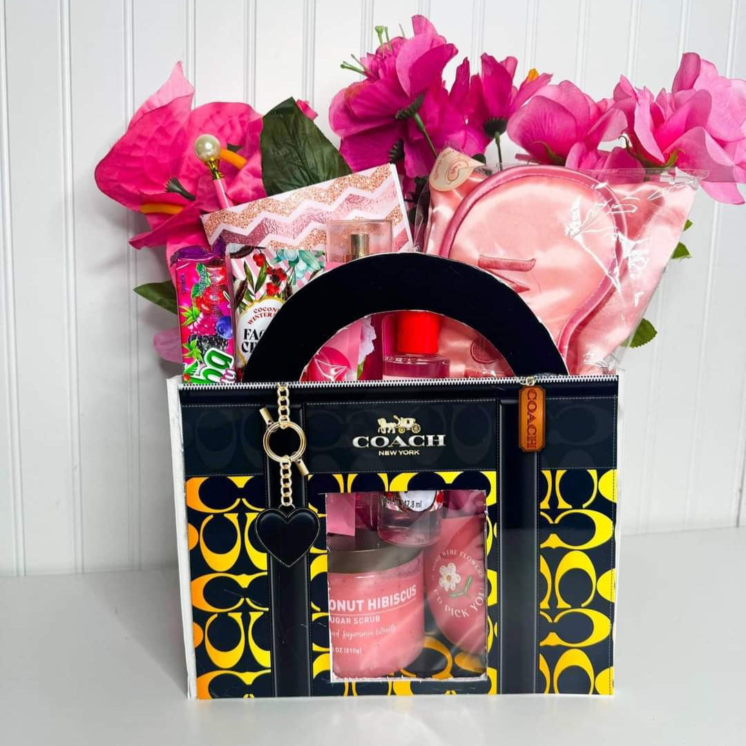 Gold Coach Purse Template