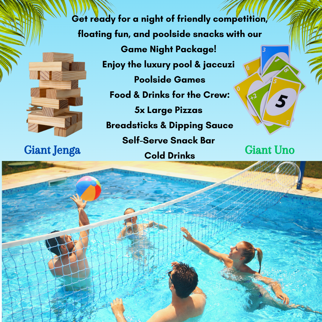 Game Night Pool Party