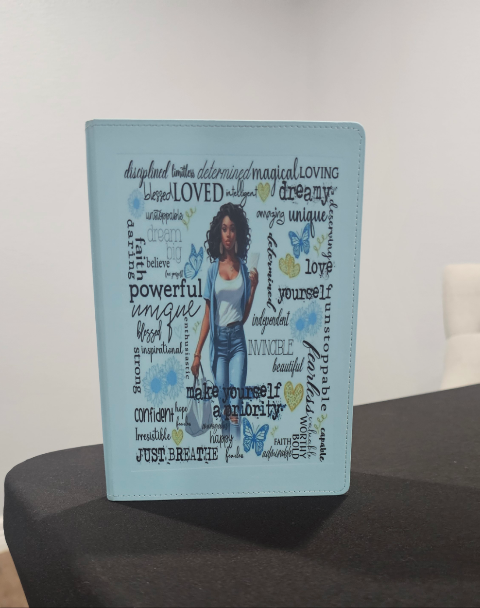 Self-care lined journal