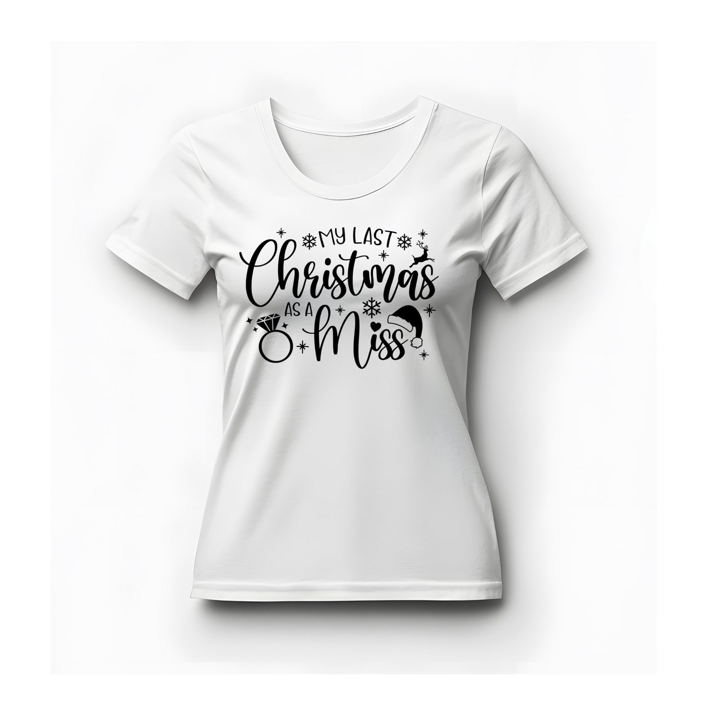 Last Christmas shirt - Engagement Announcement