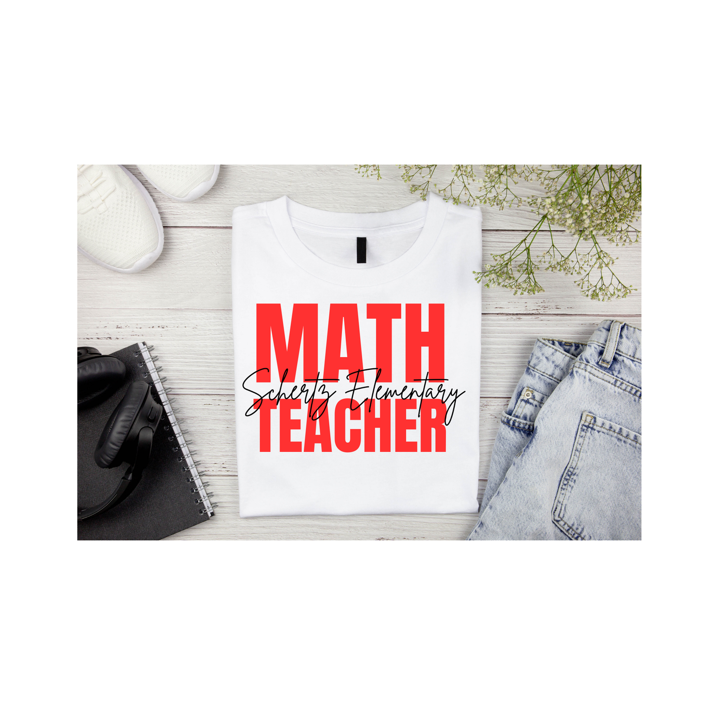 School Staff or Teacher shirt