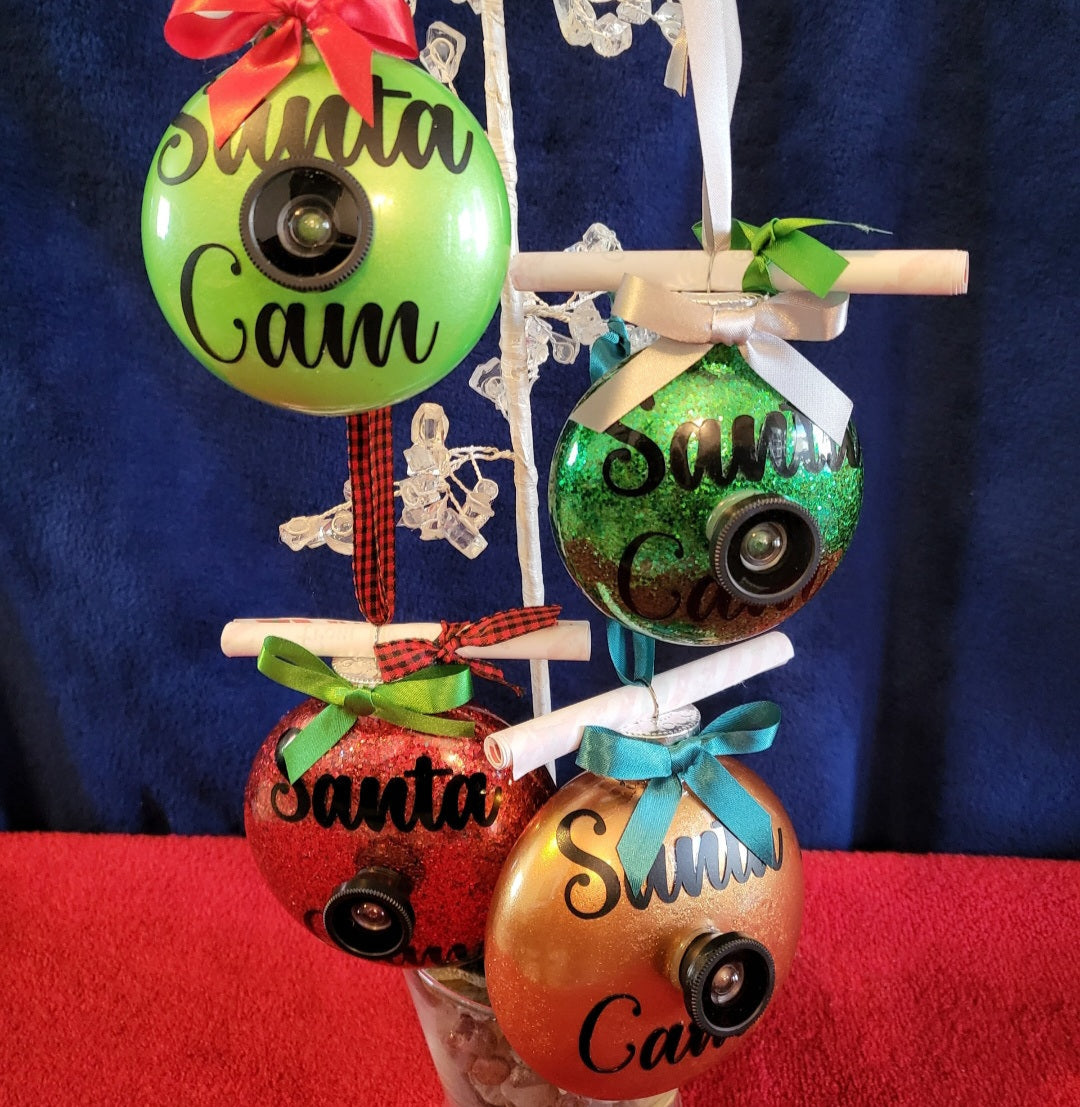 "Santa Cam" Ornament