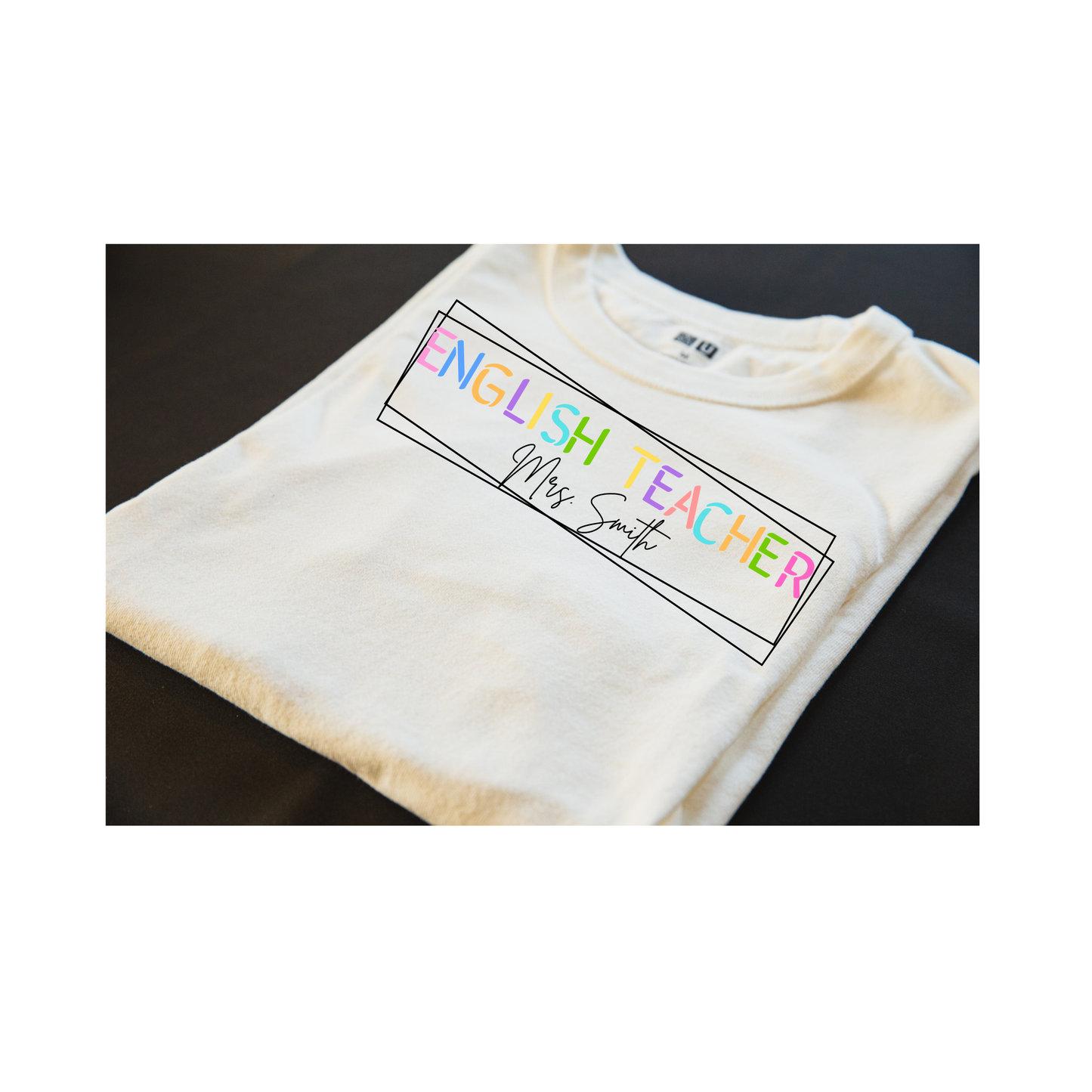 Staff or Teacher shirt with Name