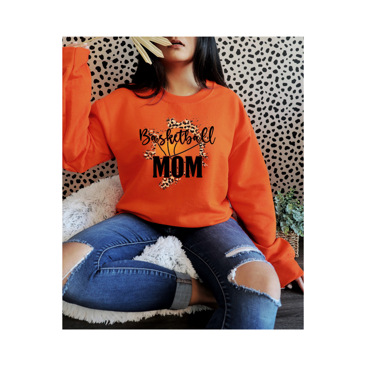 Basket Ball Mom Sweatshirt
