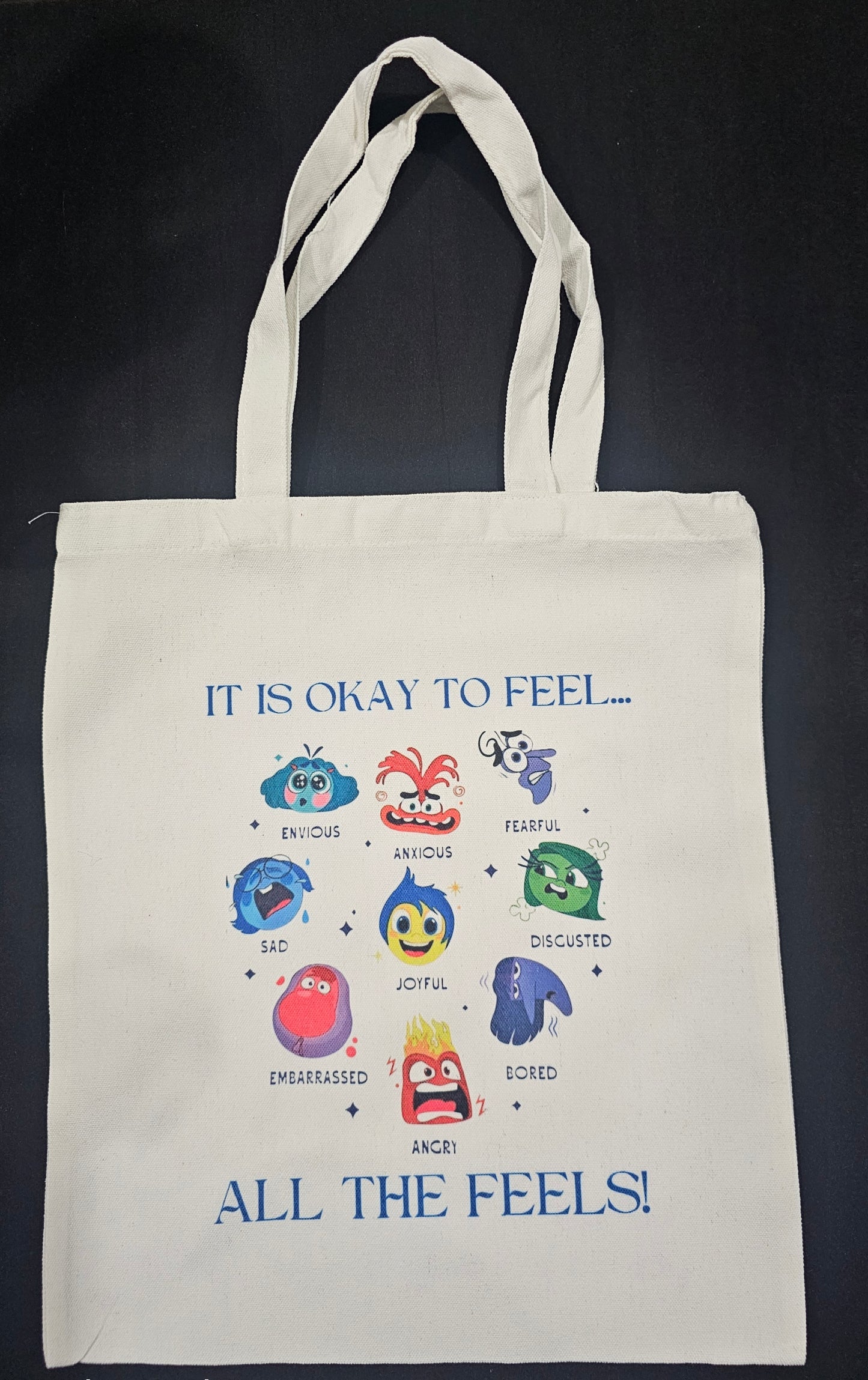 "Feel all the Feels" bag