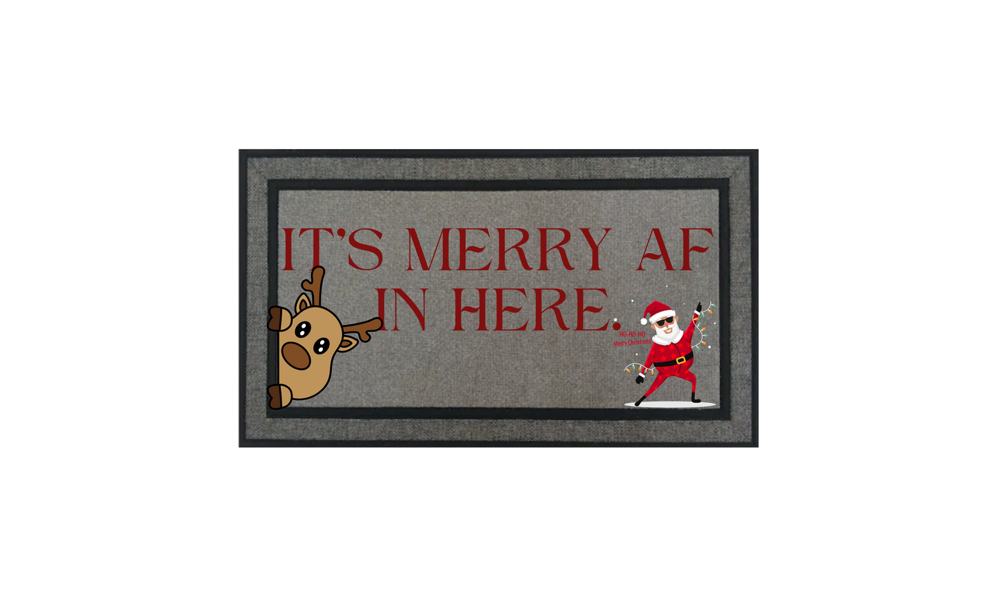 Christmas Door Mats