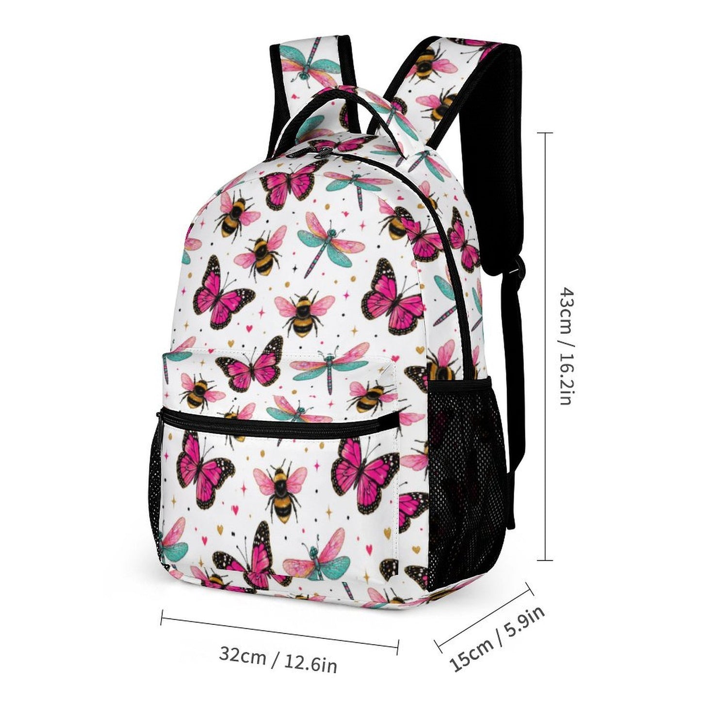 Custom 3-Piece Back-To-School Set with Backpack. Lunch Bag and Pencil Case Three Piece Set Combination
