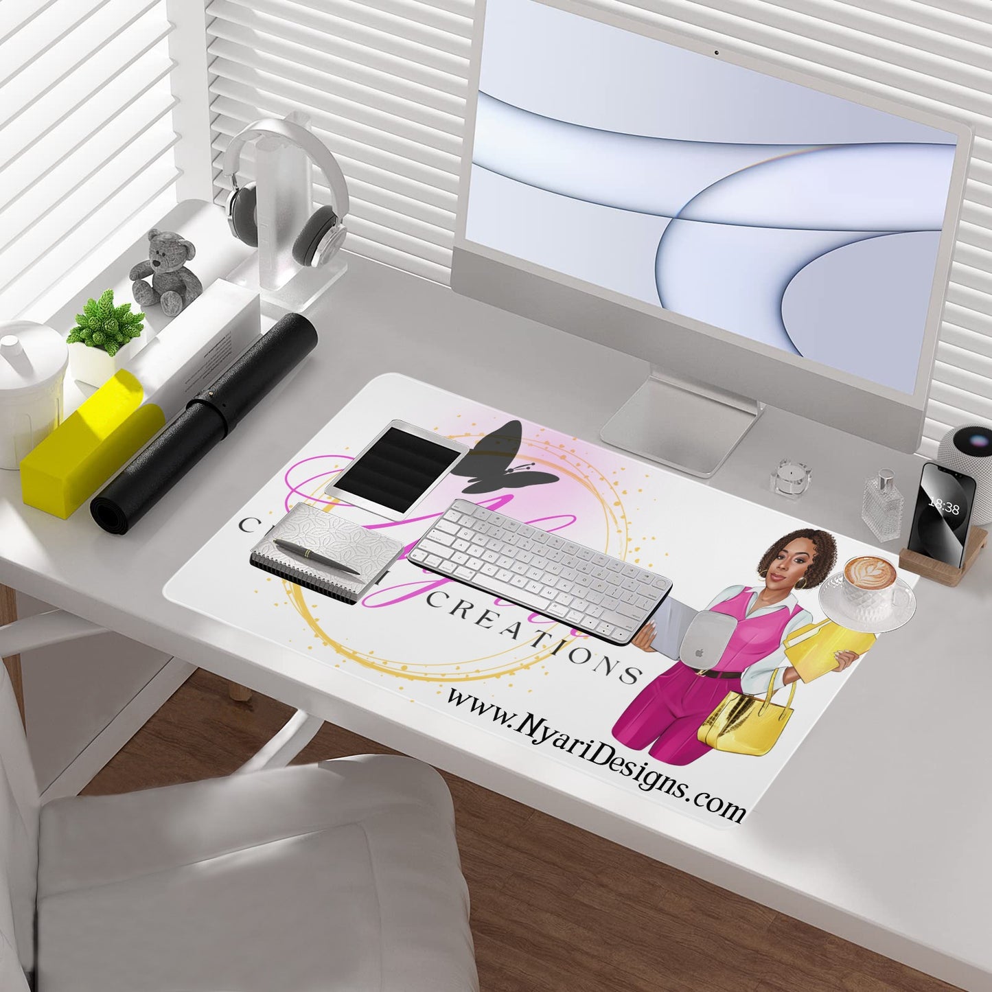 Custom Mouse Pad Rectangle Mousepad 23.6" x 13.8"