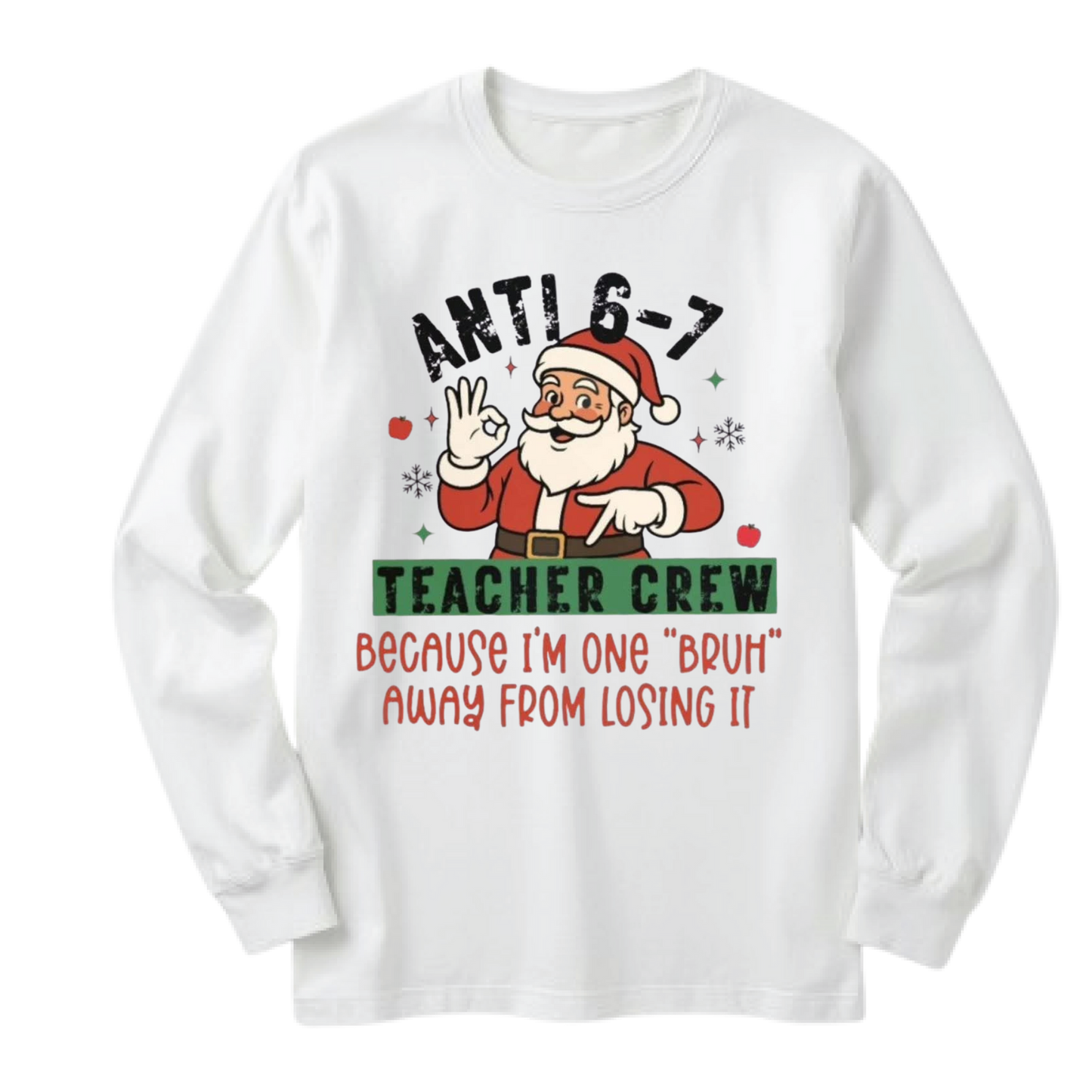 "6-7" Christmas shirts