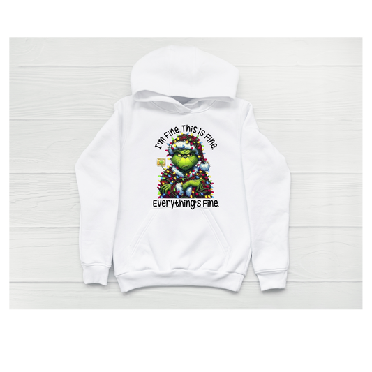 Grinch "Everything's Fine" Hoodie