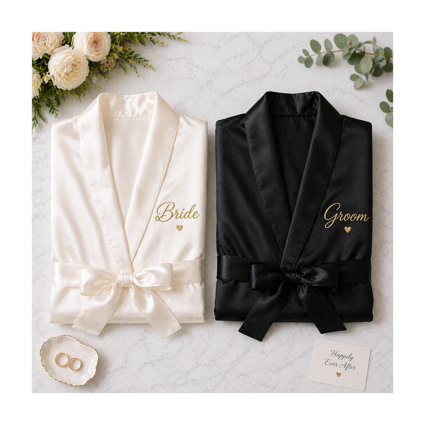 Bride and Groom Robes