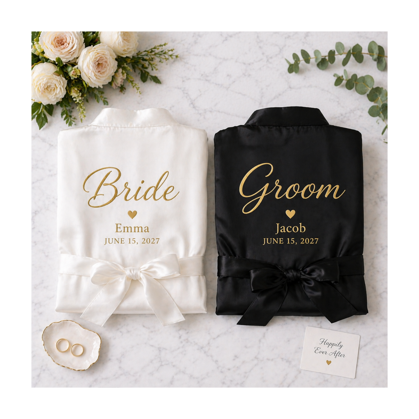 Bride and Groom Robes