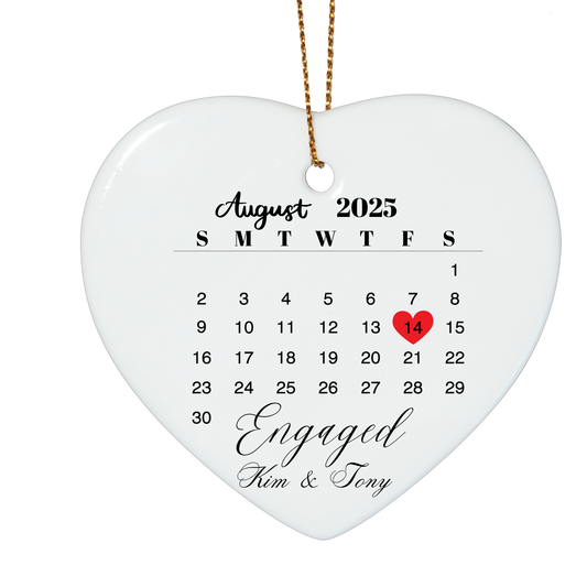 Proposal/Engagement Ornament