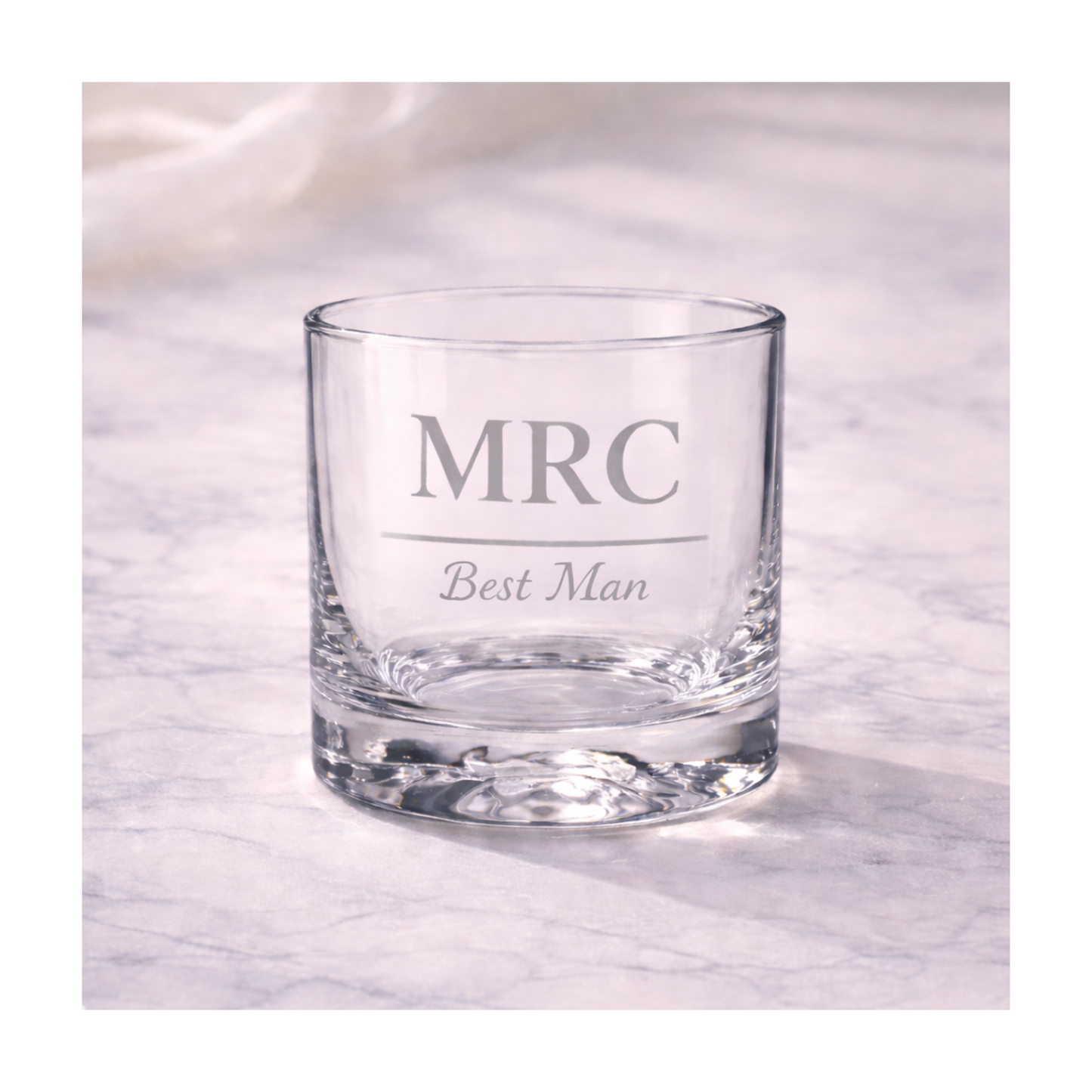 Etched Whiskey Glasses