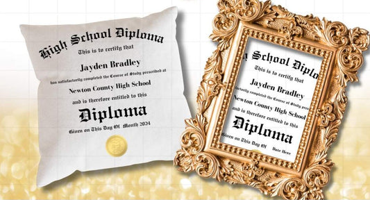 Graduation Pillow Template