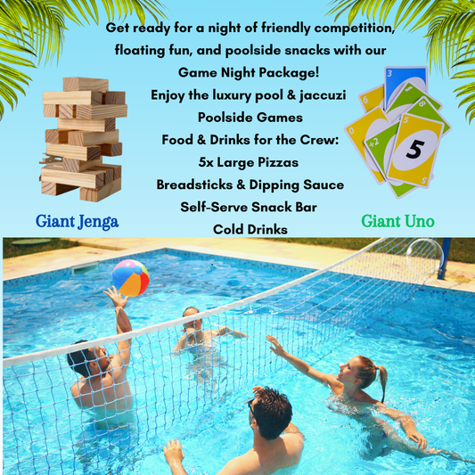 Game Night Pool Party