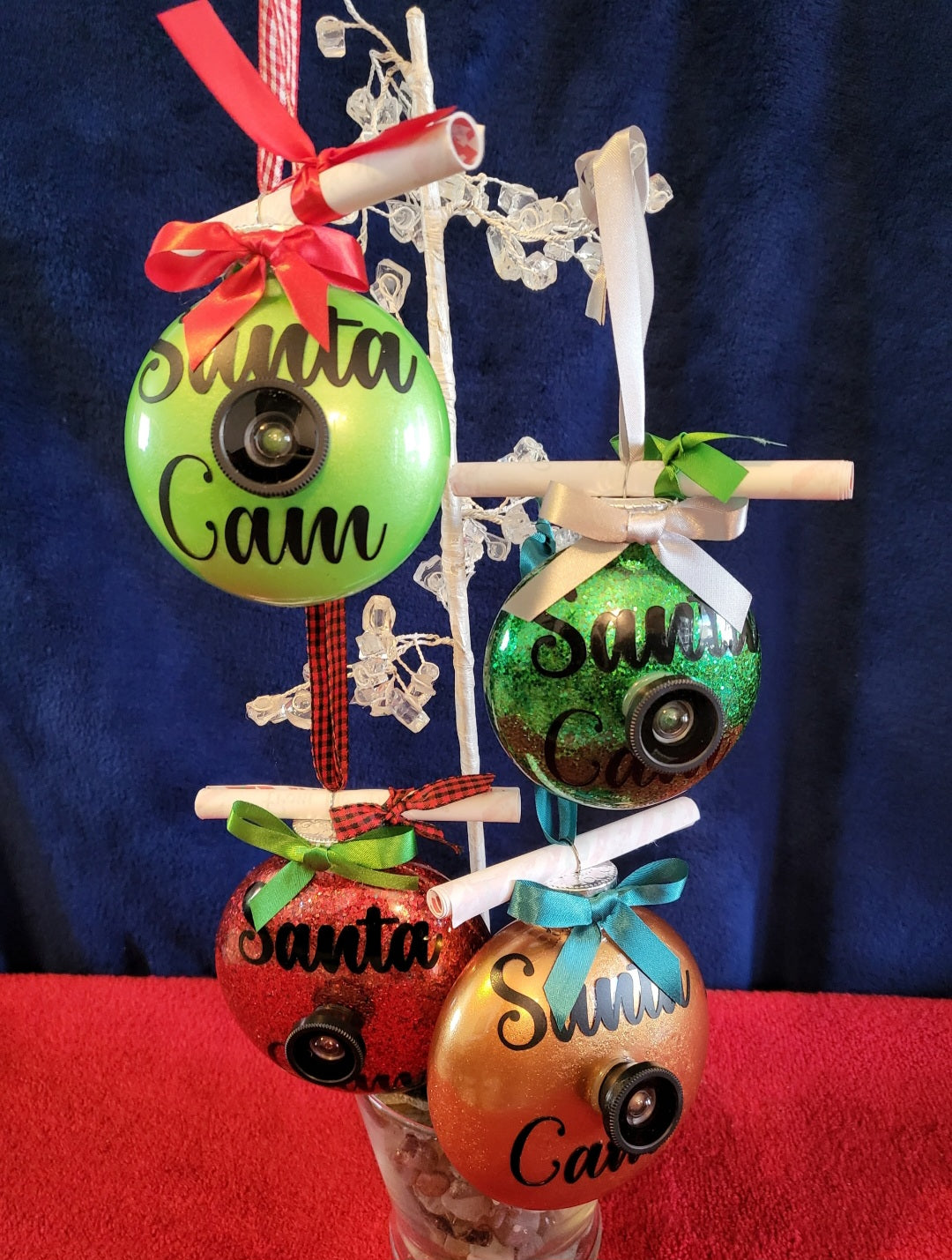 "Santa Cam" Ornament