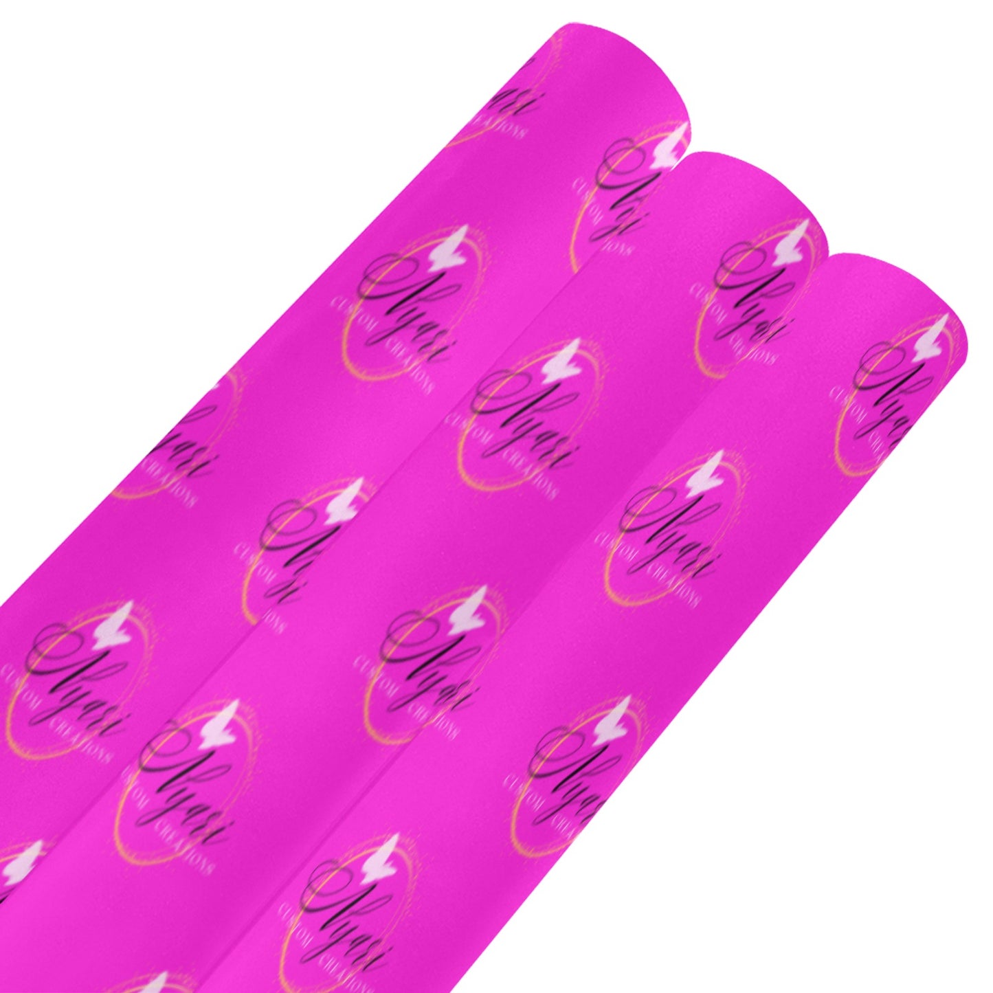Custom Branded Wrapping Paper Gift Wrapping Paper 58"x 23"-80g (3 Rolls)