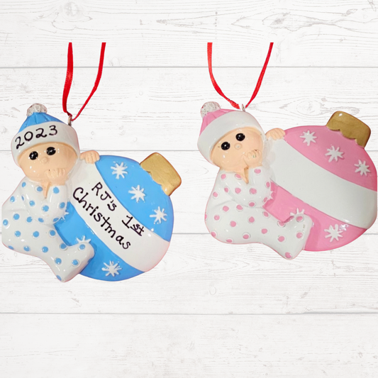 Baby's 1st Christmas Ornament