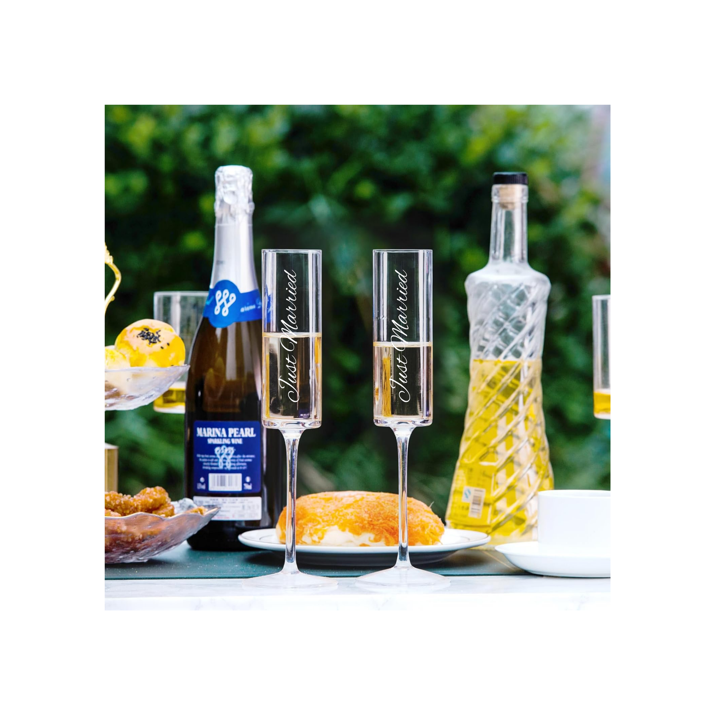Customized Champagne Flutes