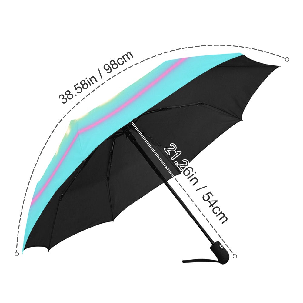 Custom Brand Logo Umbrella Anti-UV Auto-Foldable Umbrella (Model U09)