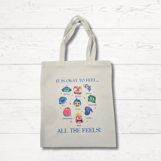 "Feel all the Feels" bag