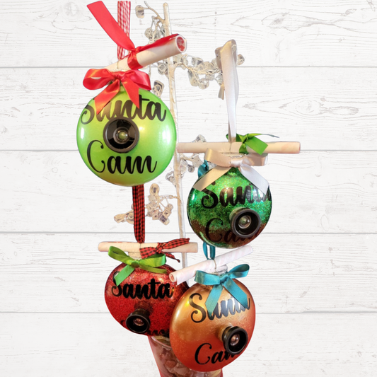 "Santa Cam" Ornament